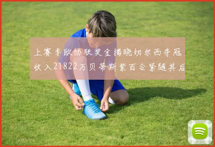 上赛季欧协联奖金揭晓切尔西夺冠收入21822万贝蒂斯紫百合紧随其后