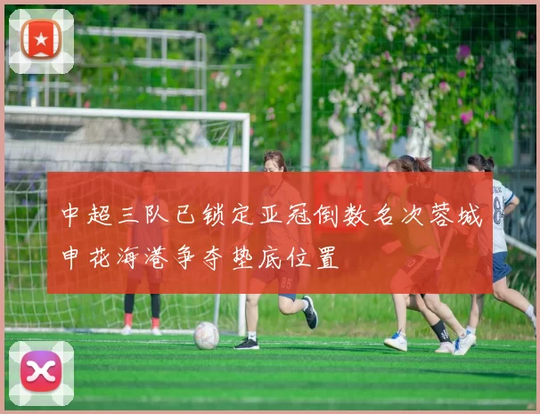 中超三队已锁定亚冠倒数名次蓉城申花海港争夺垫底位置